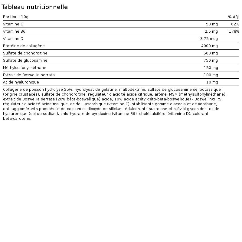 Instantní nápoj pro péči o klouby FLEXIT GOLD DRINK, 400 g, hruška 2/2