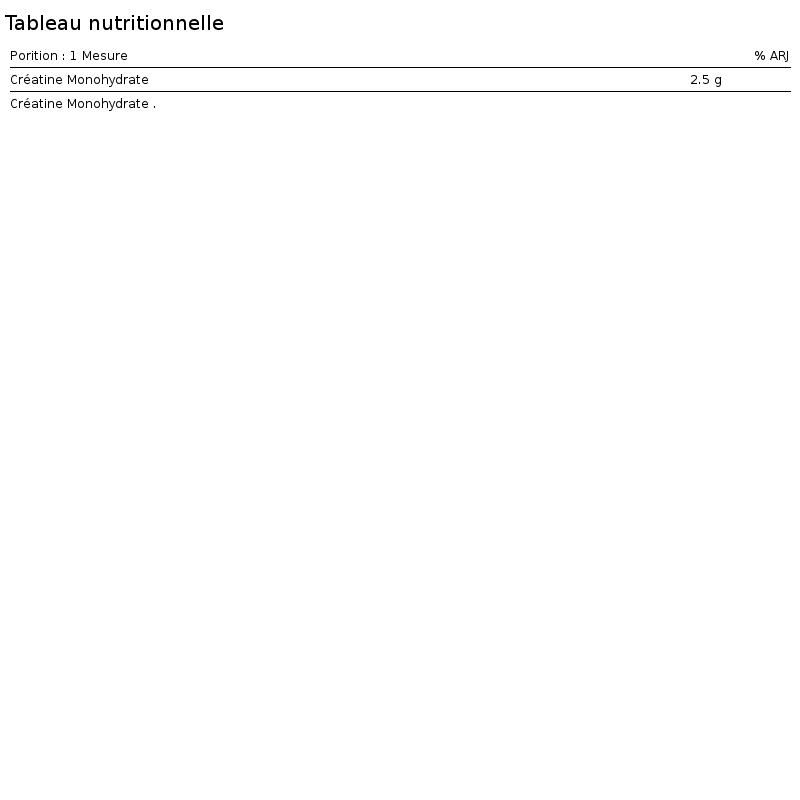 Nutrend Creatine Monohydrate - 300g 2/3