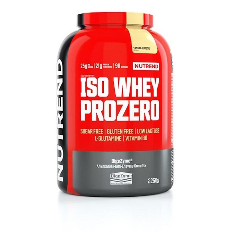 Syrovátkový izolát ISO WHEY PROZERO, pudinková vanilka