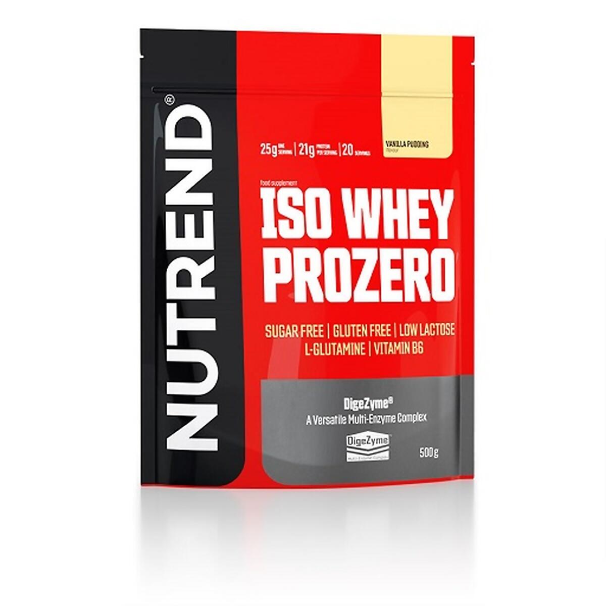 Syrovátkový izolát ISO WHEY PROZERO, jahodový cheesecake 2/2