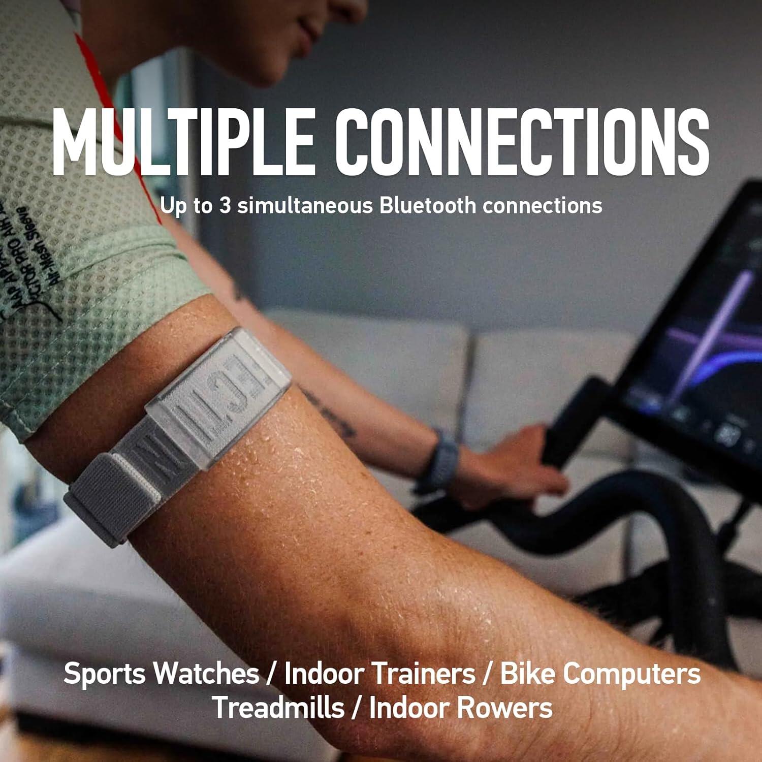 Monitor de frecuencia cardiaca al brazo ciclismo Gris Coros 7/7