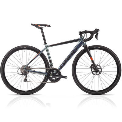 28" heren gravelbike sterrato 5.0 shimano sora r3000 2 x 9 speed