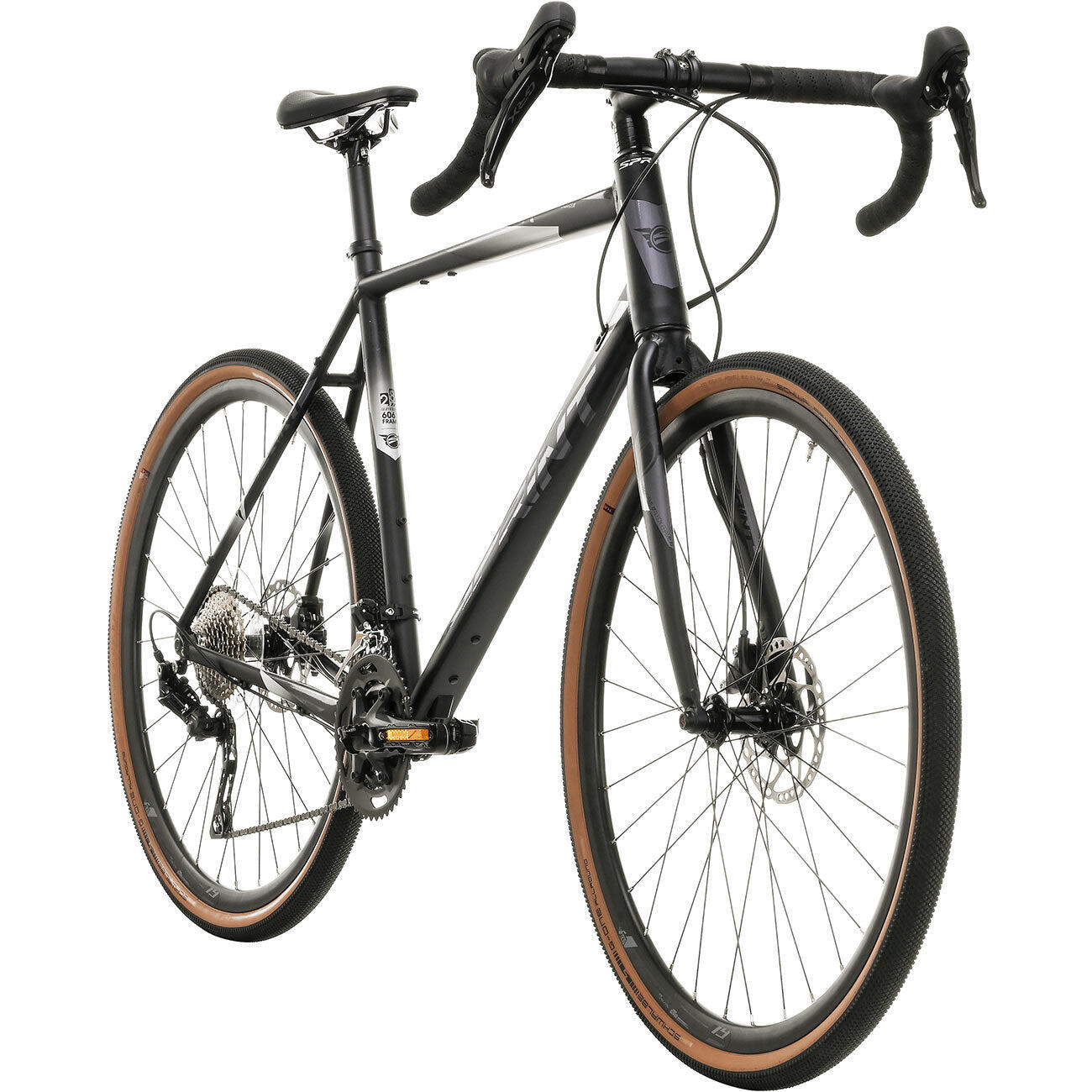 28" Herren Gravel Bike WHISPER 7.0 Fahrrad 2 x 10 Gang Shimano GRX-400 Schwarz 4/4