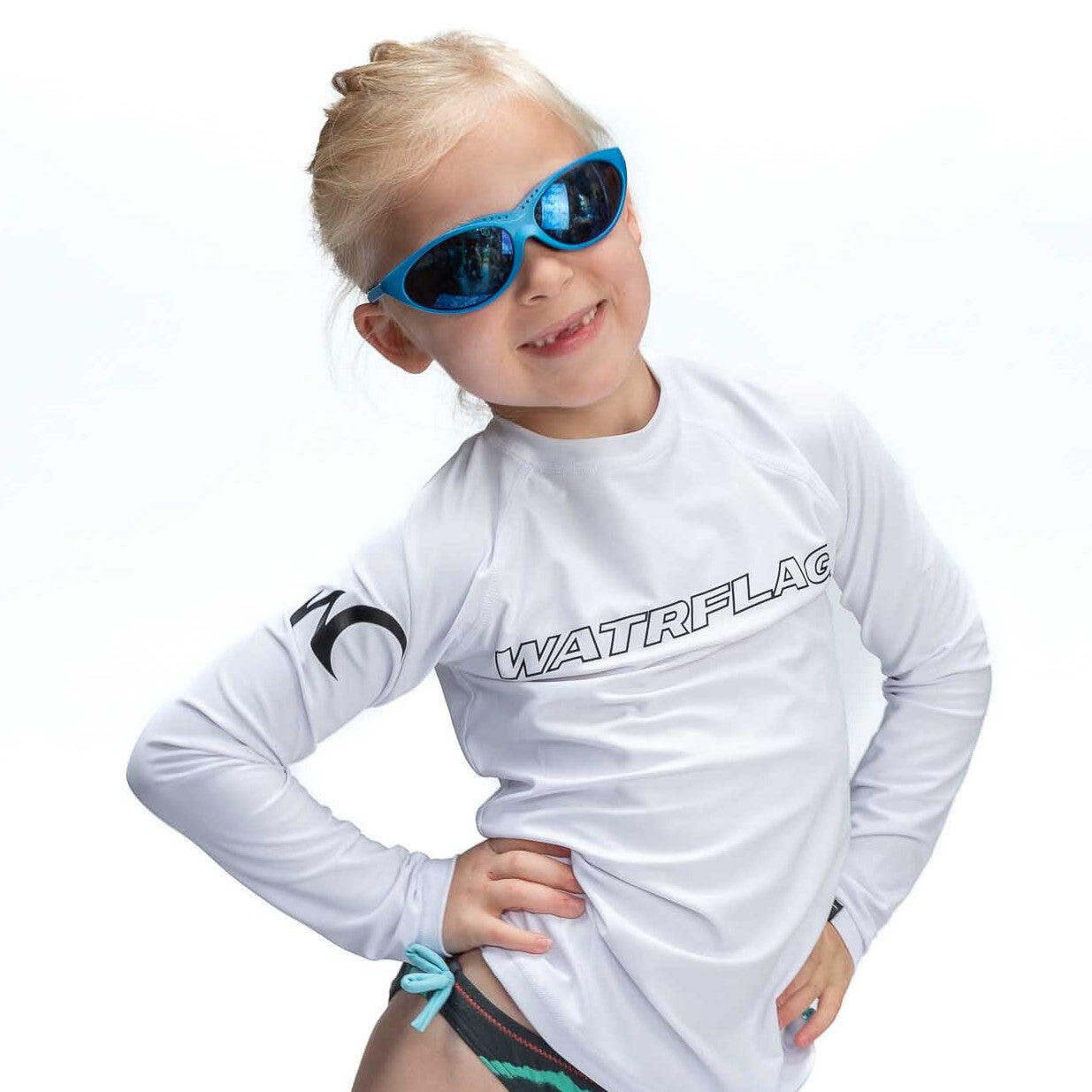 Malaga Long Sleeve Rashguard résistant aux UV - Kids - Chemise d’eau UPF50 3/7