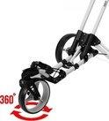 FastFold Flex 360 Golftrolley - Wit Zwart 2/7