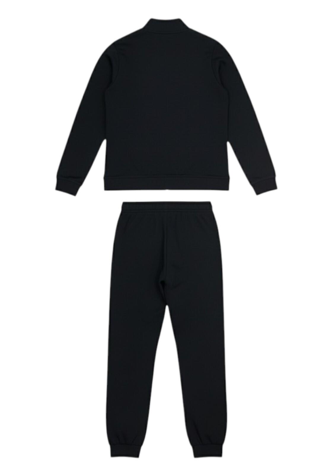 Jumpsuit met ritssluiting en hoge kraag, logo met parels op de mouw 6/6