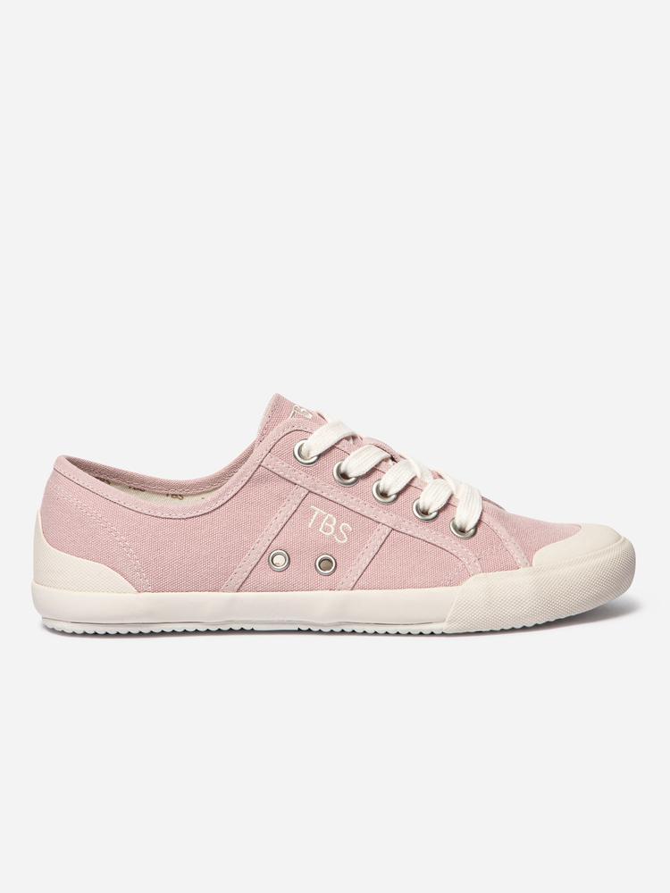 Tennis toile femme - OPIACE Rosée 5/5