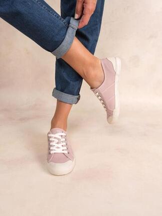 Tennis toile Femme - OPIACE Rosée