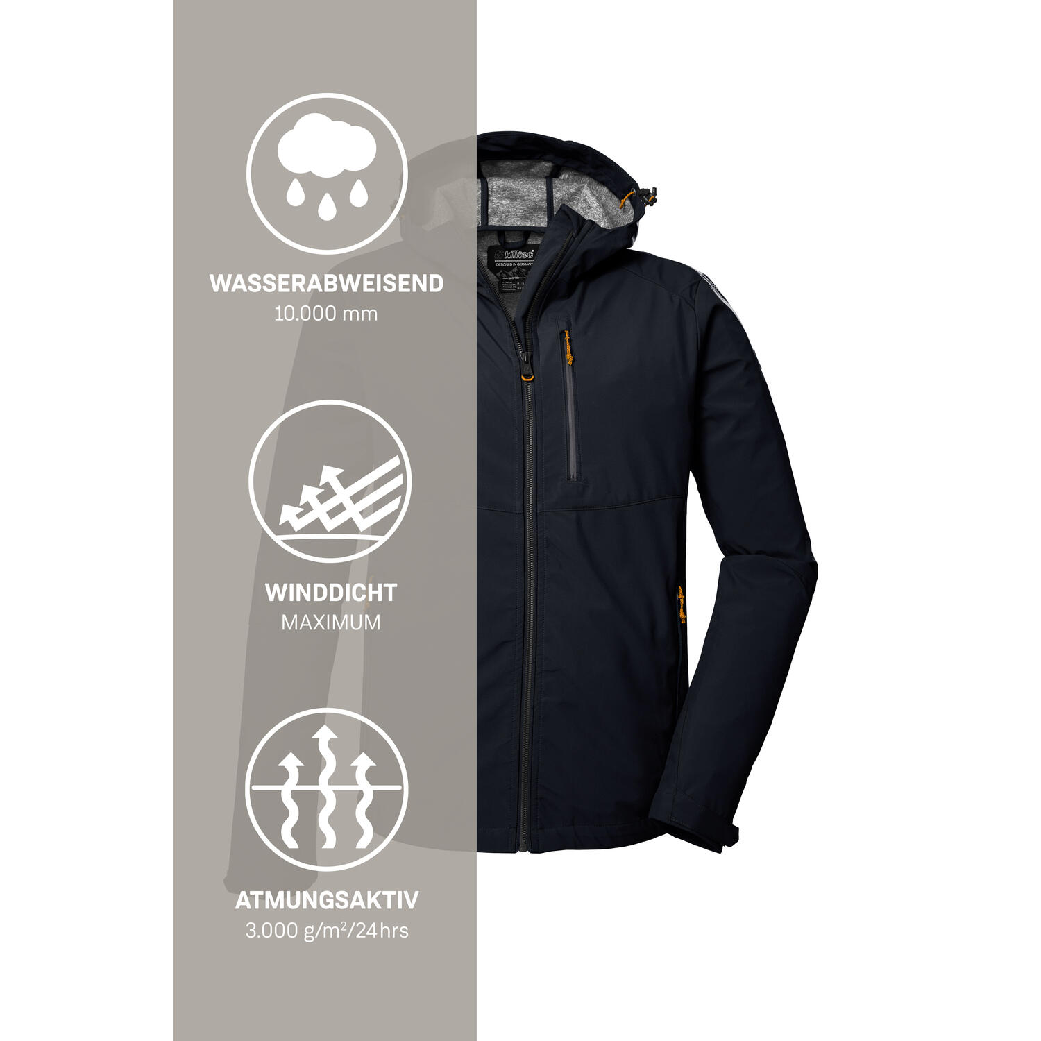 Herren Softshelljacke KOS 259 6/7