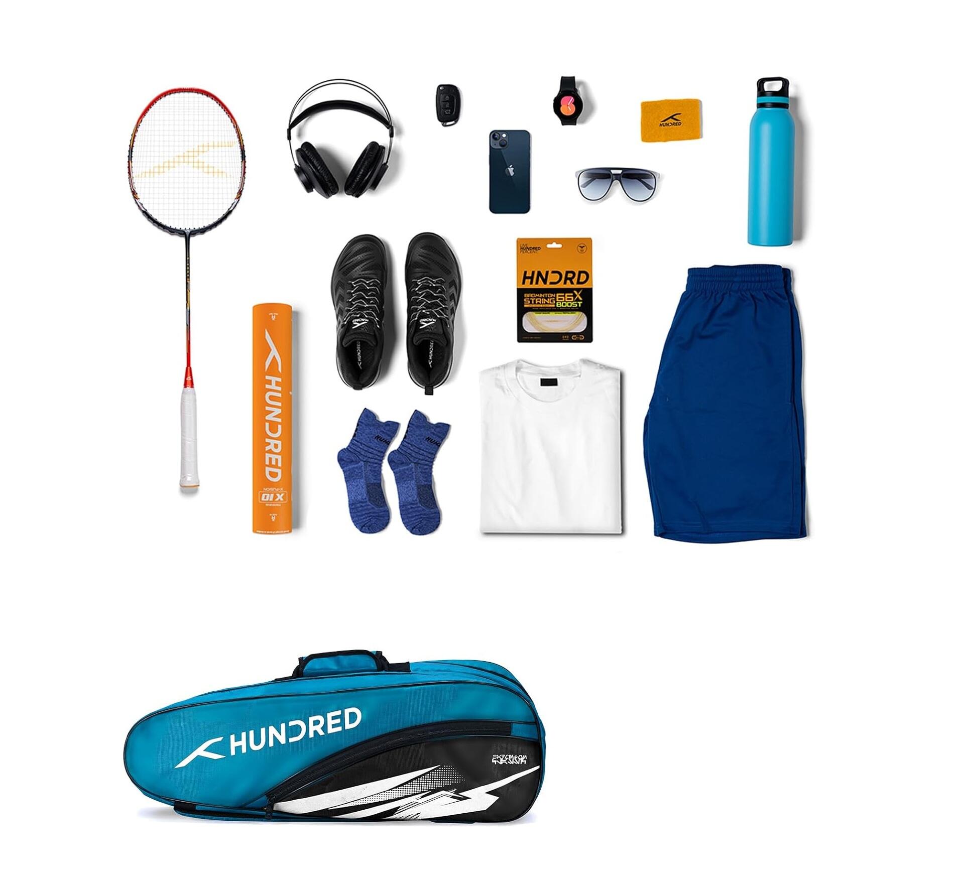 Badmintontasche - Cosmogear Groß geräumig für Schläger und Schuhe 6/6