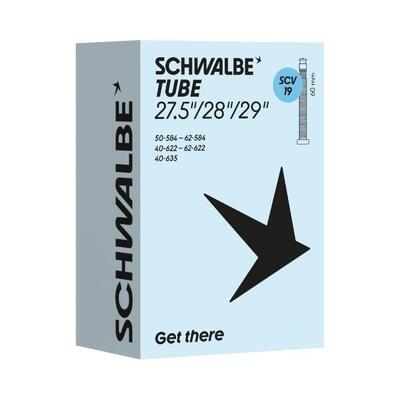 SCHWALBE SV19 camera d'aria 275–29 x 150–240 valvola Presta 60 mm.