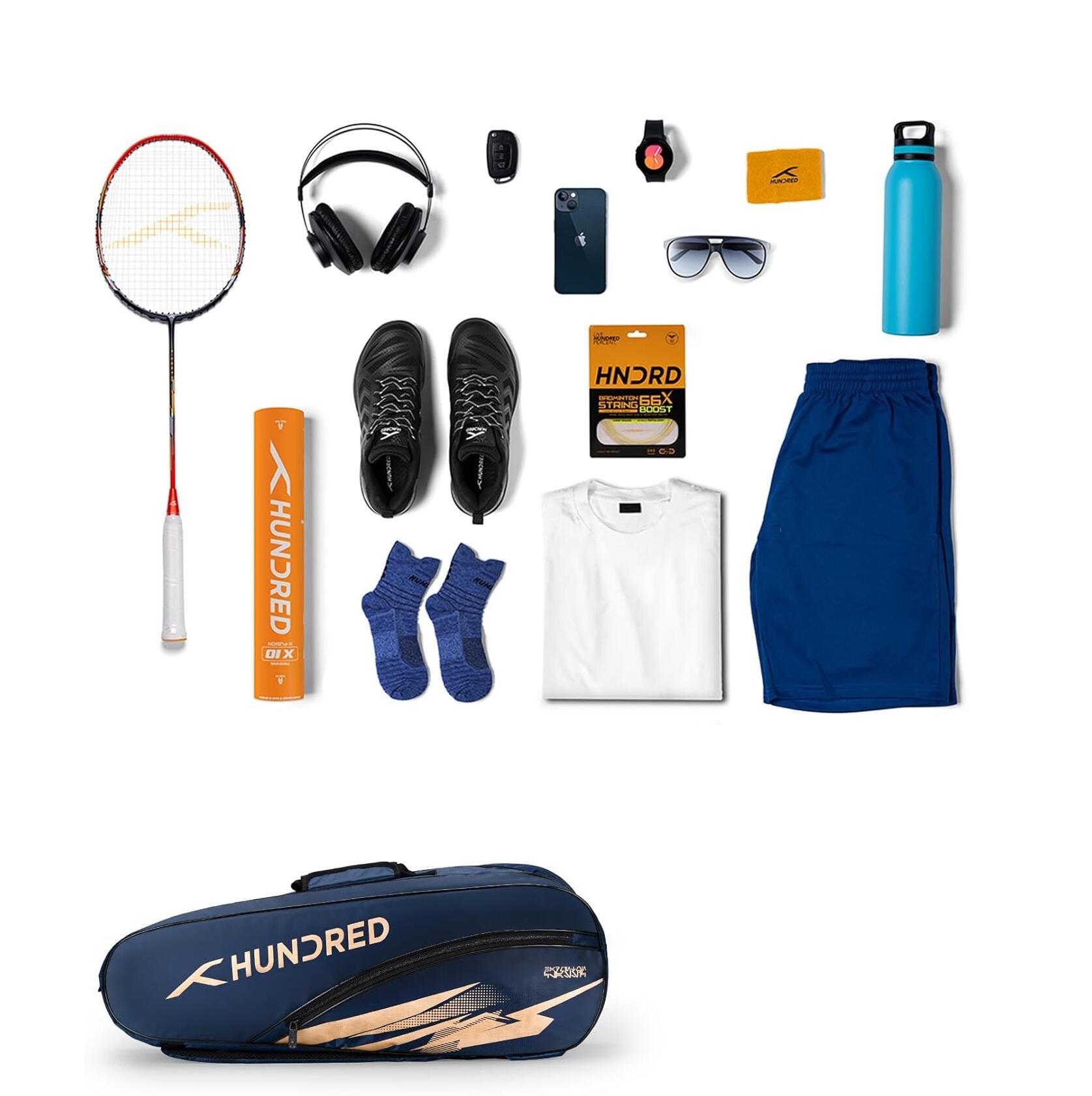 Badmintontasche - Cosmogear Groß geräumig für Schläger und Schuhe 7/7