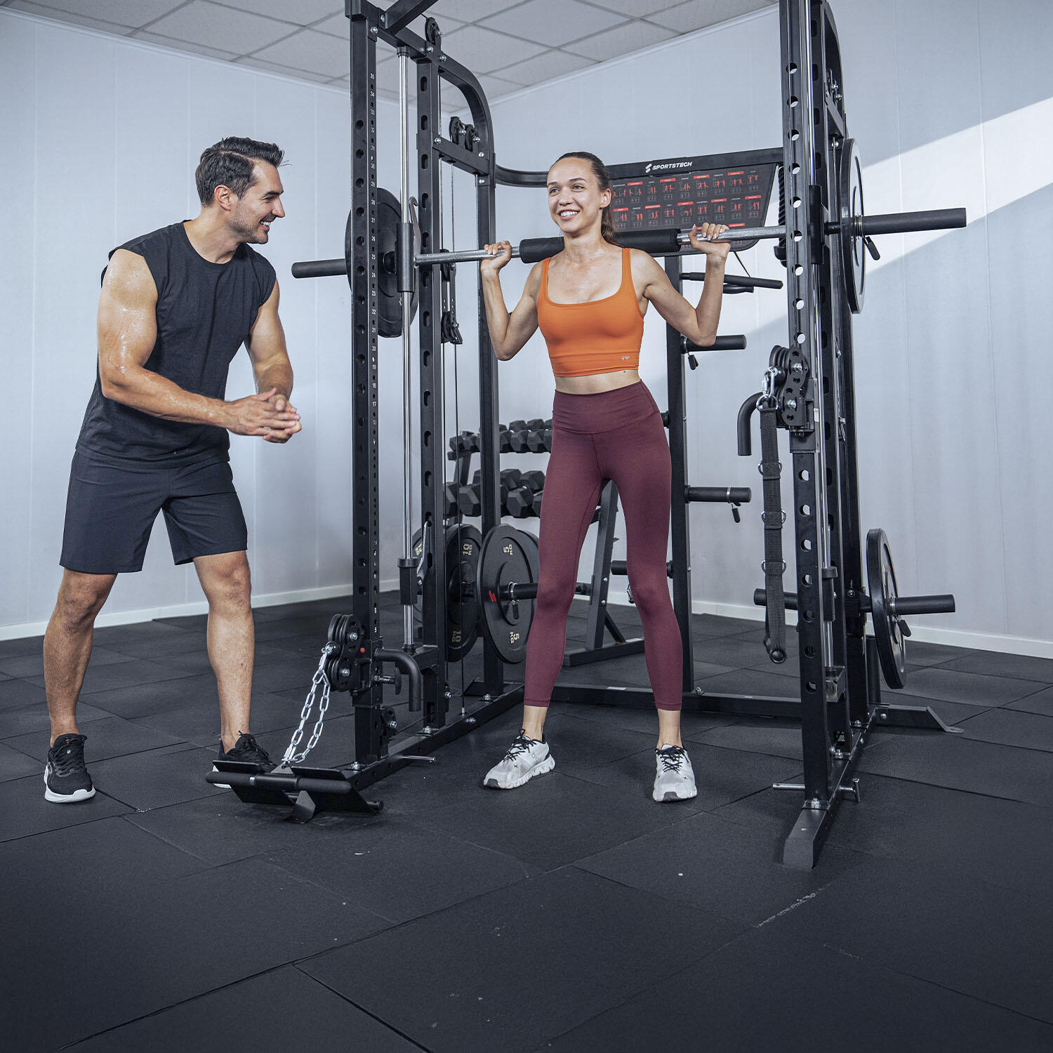 Sportstech SXM150 Smith Machine, het krachtstation voor thuis 5/7