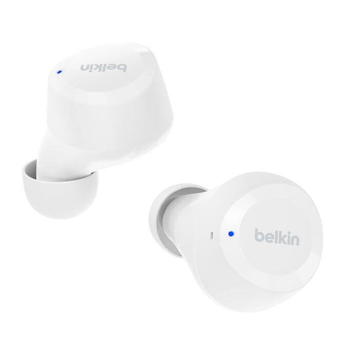 Belkin SoundForm Bolt 2 Wireless Earbuds - White
