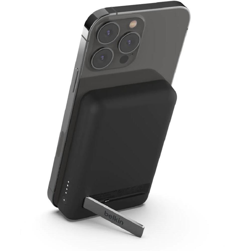 Belkin Boost Charge Wireless Power Bank 5K + Stand - Black