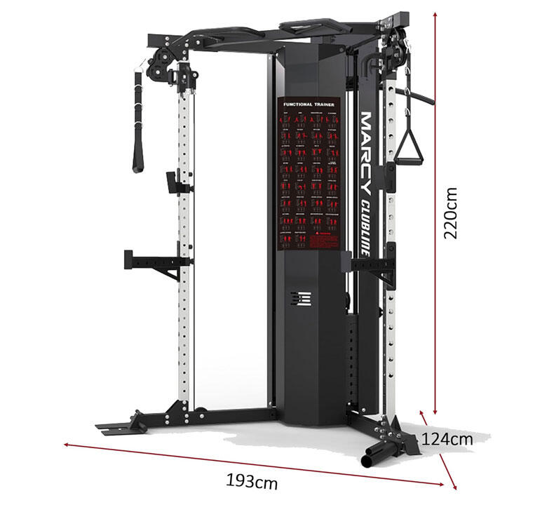 Machine à poulie SM-6500 - 34 positions - Poids maximal utilisateur 150kg 2/6