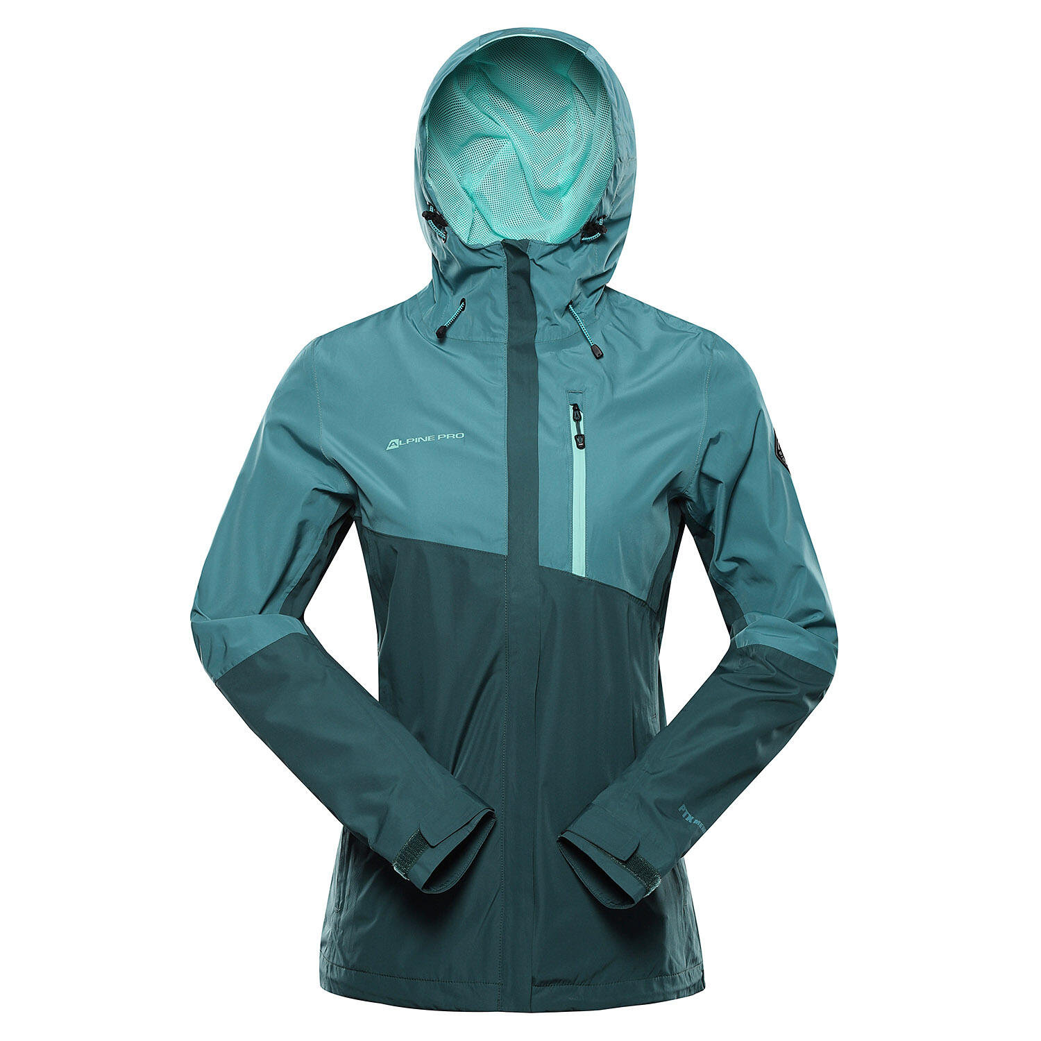 ALPINE PRO Dámská nepromokavá bunda s ptx membránou NOREMA 3