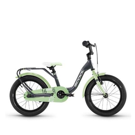 niXe, 18 Zoll Kinderfahrrad, 1-Gang, Rosa, 110–125 cm, 5–7 Jahre