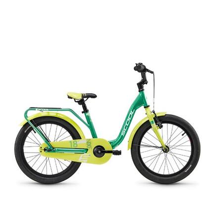 niXe, 18 Zoll Kinderfahrrad, 1-Gang, Rosa, 110–125 cm, 5–7 Jahre