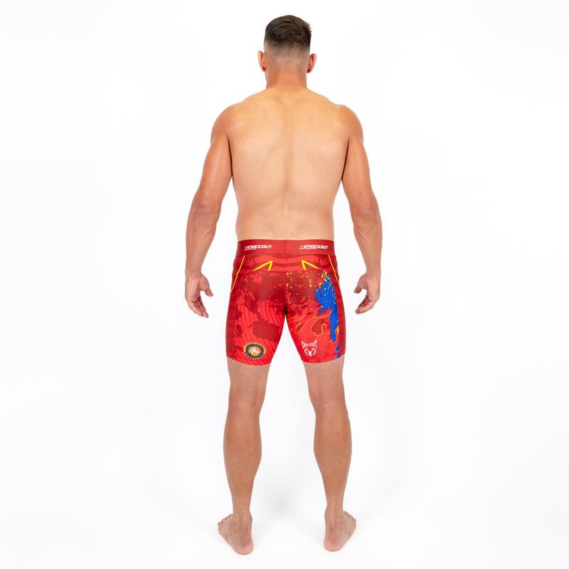Sort Compresie Knockout Superstar