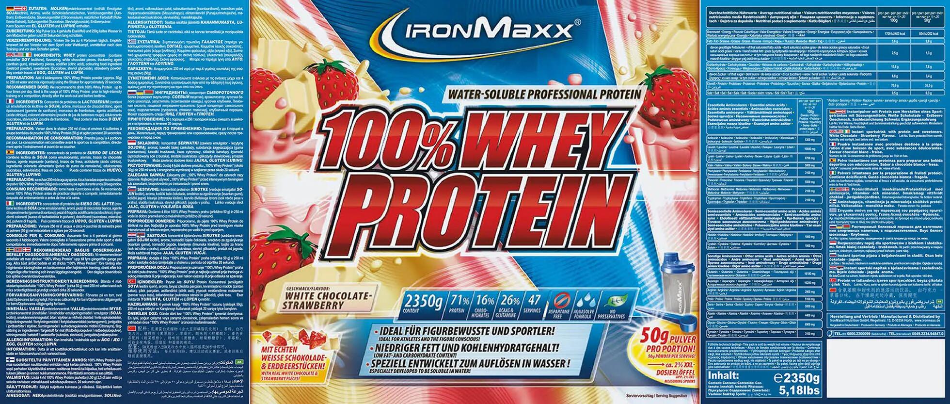 IronMaxx 100% Whey Protein - 2350g 3/3