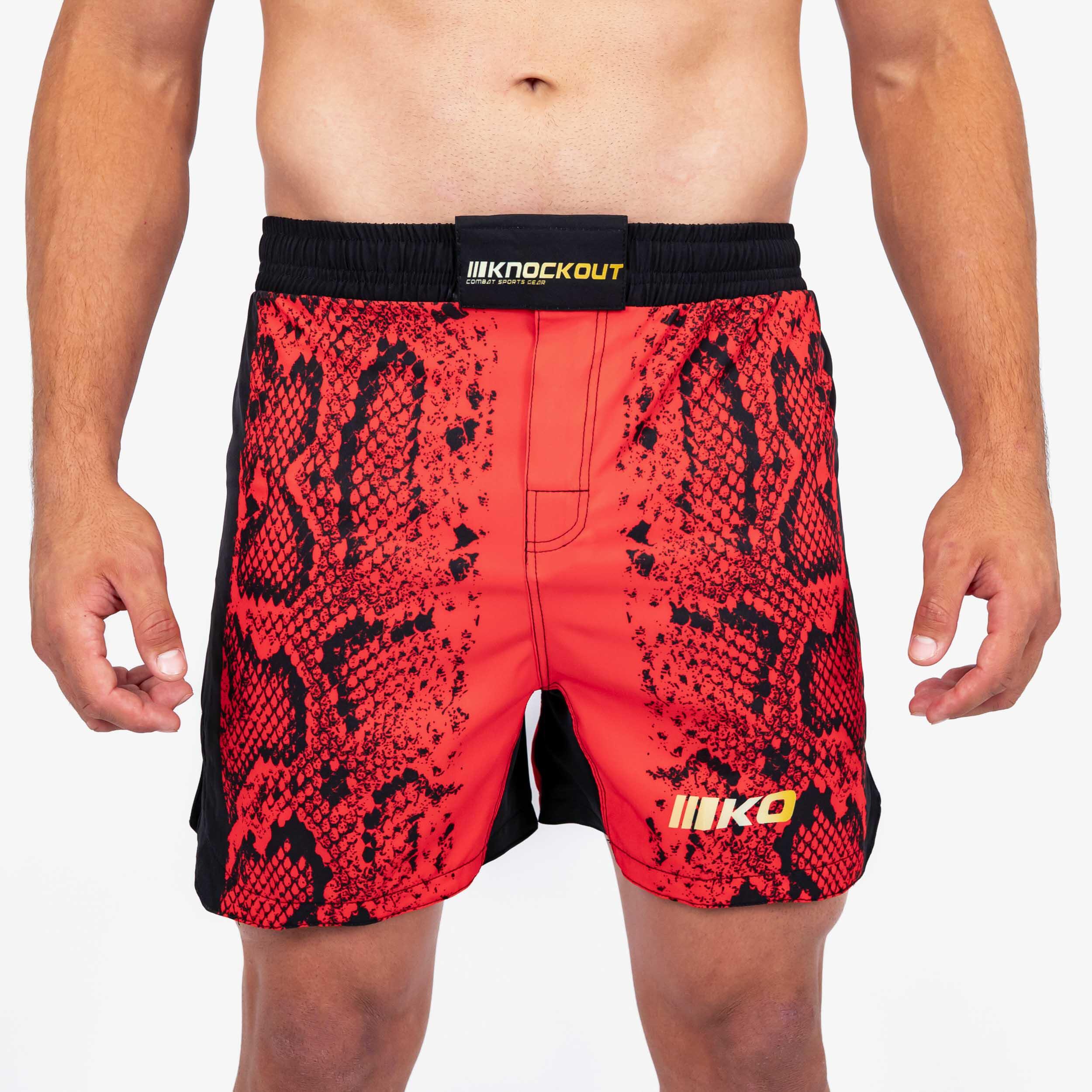 Sort MMA Knockout Fire Snake