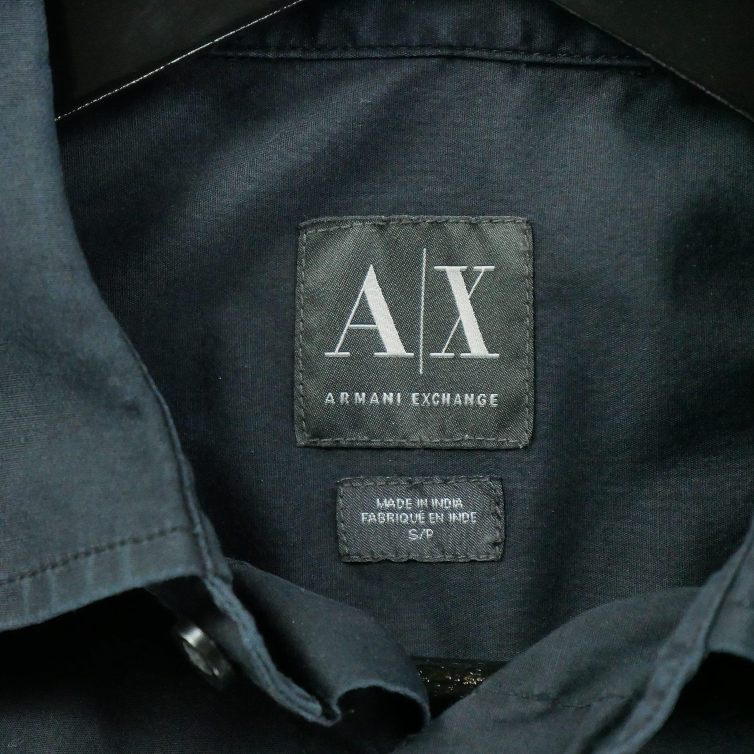 Camicia nera casual da uomo 5/6