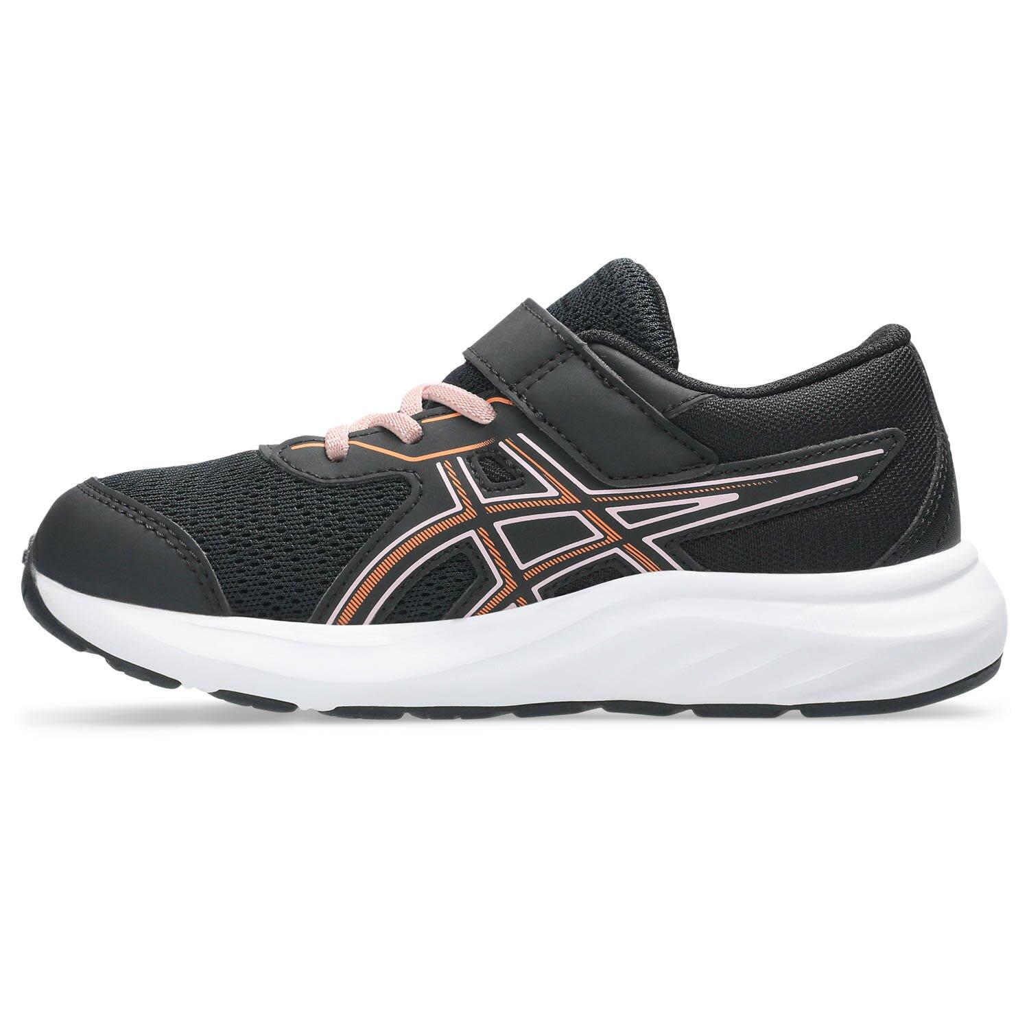 Calcado De Corrida Crianças - ASICS CONTEND 9 PS - Black/Sun Peach 3/6