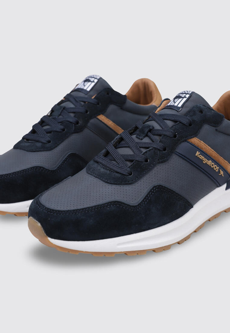 Zapatillas Deportivas Hombre Kangaroos K002 Azu 3/4