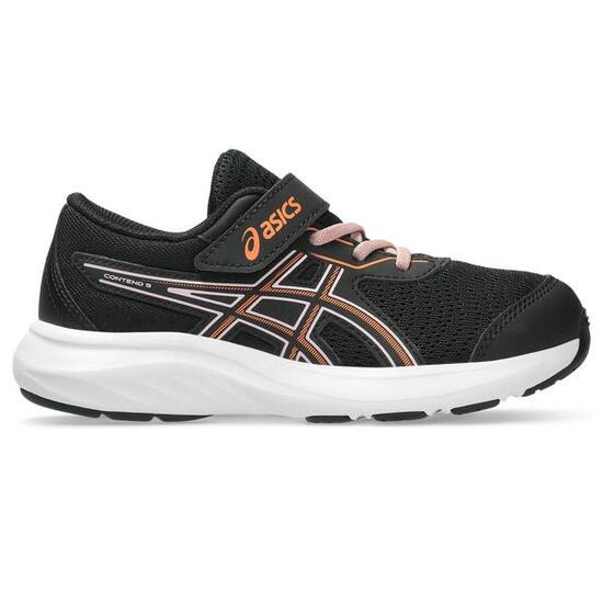 Chaussures De Running Enfants - ASICS CONTEND 9 PS - Black/Sun Peach