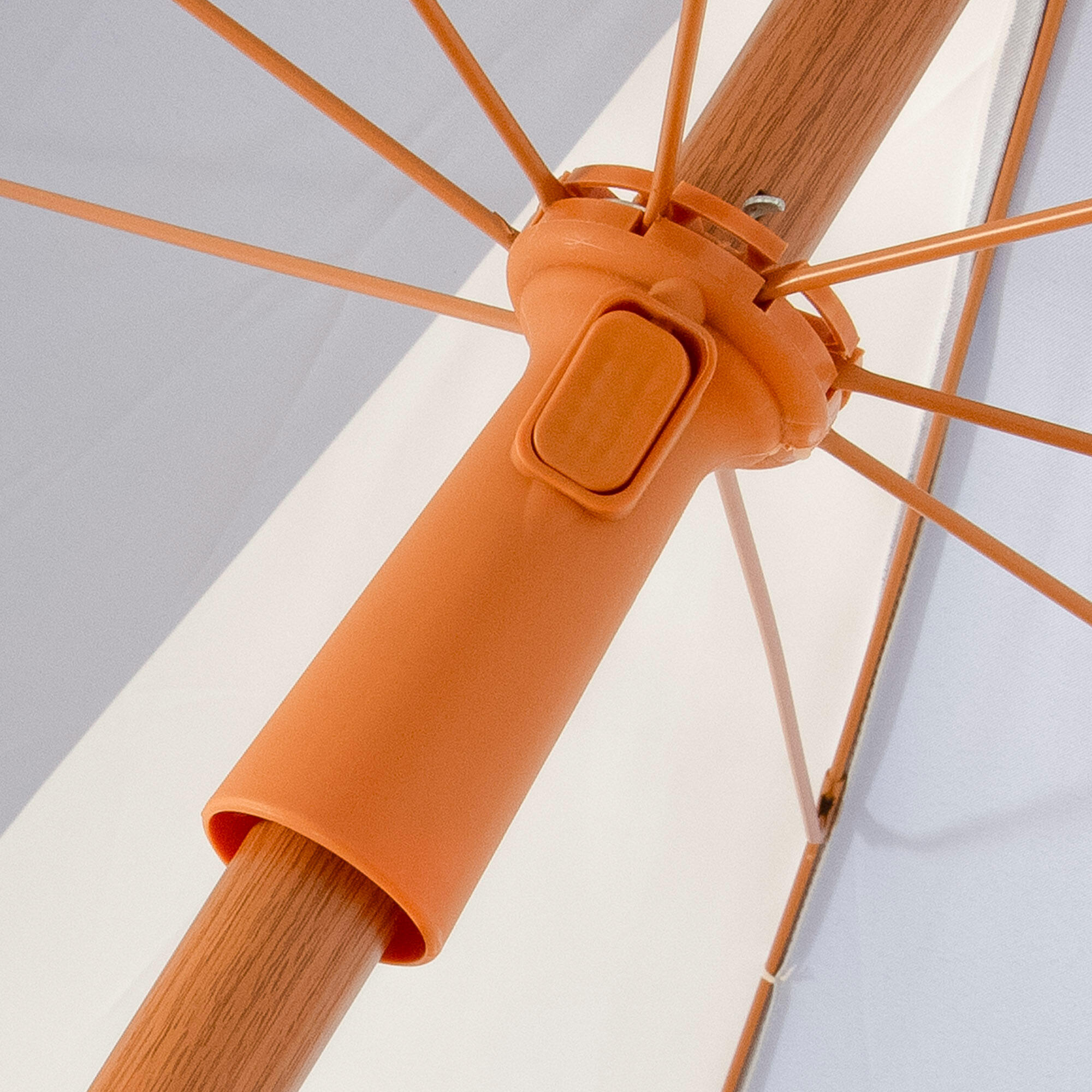 Aktive Guarda-sol de praia, 8 varetas, 200 cm, design náutico com franjas 7/7