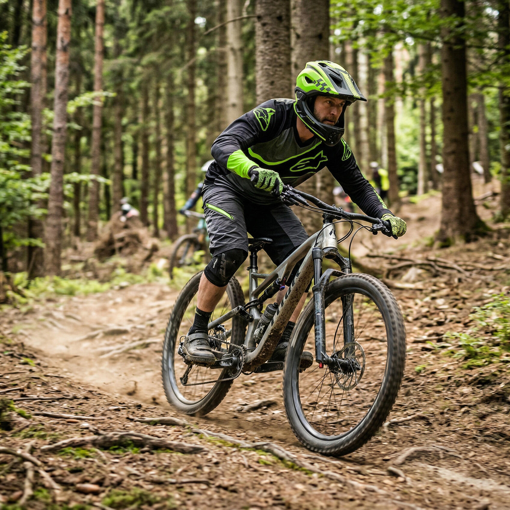 MTB Fahrradhelm Vayox Enduro VA0421 Fullface 2/7