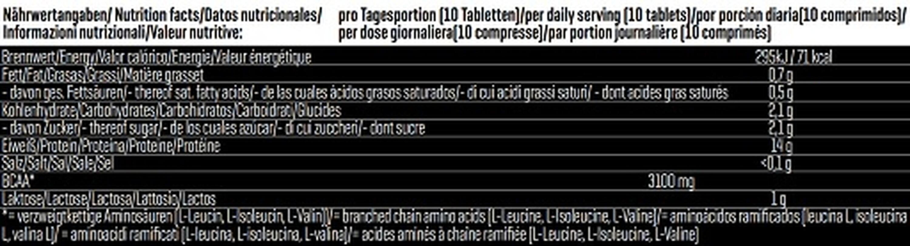 Body Attack Whey Amino Gold 325 Tabletten 2/2