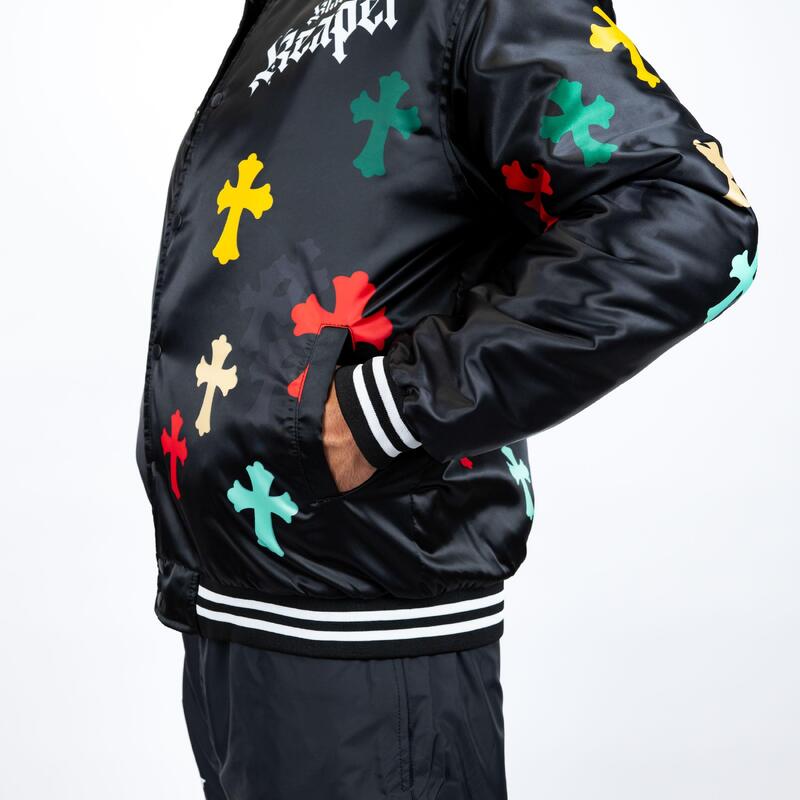 Jacheta Bomber Knockout Black Reaper