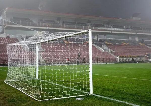 Set 2 plase porti fotbal  7,32 x 2,44 m, fir 3,5 mm, adancime 200x200 cm 5/11
