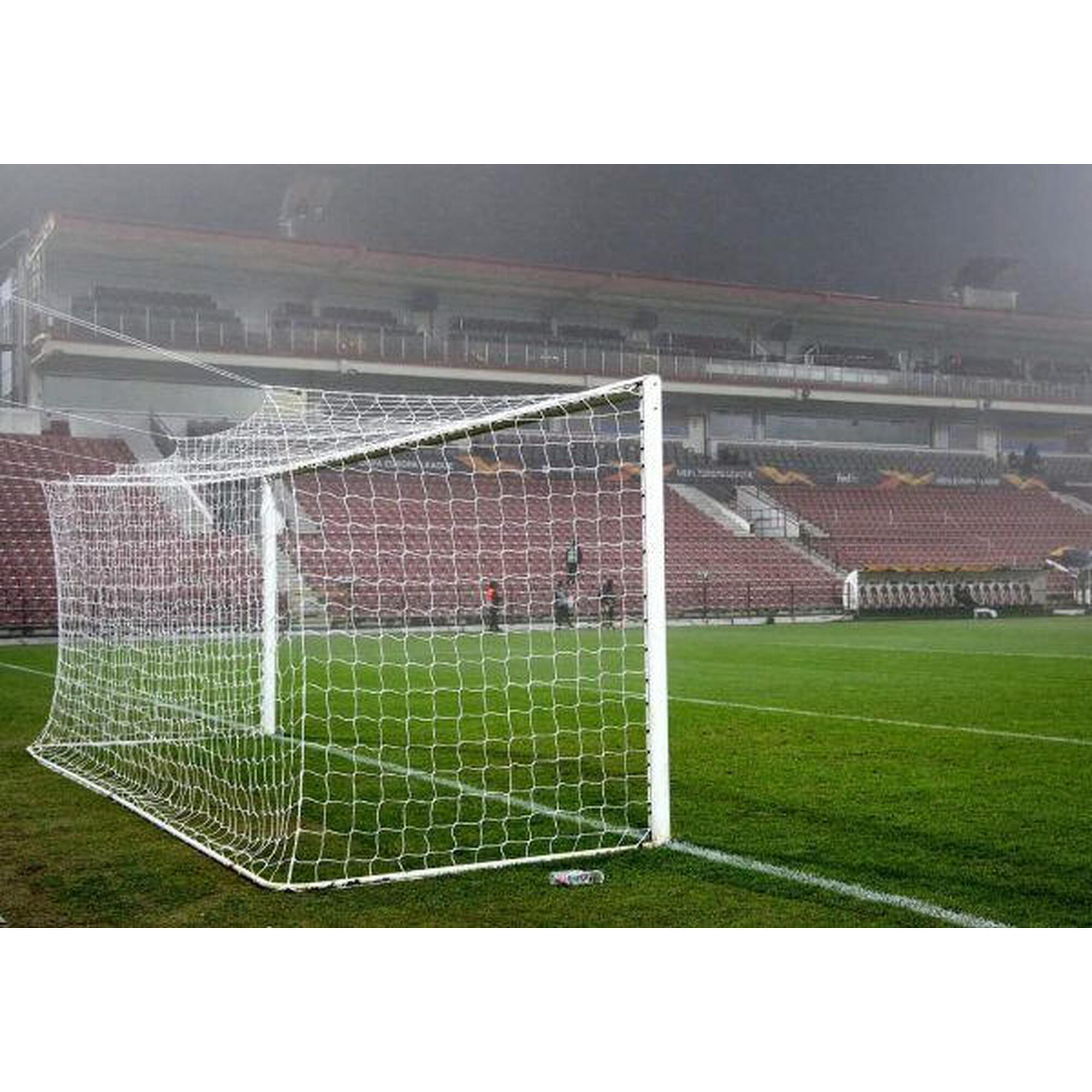 Set 2 plase porti fotbal  7,32 x 2,44 m, fir 3,5 mm, adancime 200x200 cm