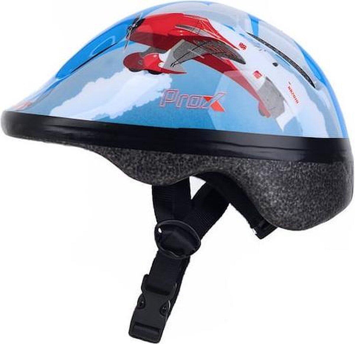 Casco de bicicleta para niños azul y blanco deportivo XS 44-48 cm 4/4