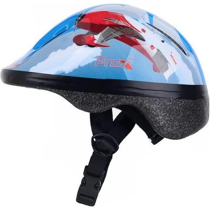 Casca ciclism copii albastru alb sport XS 44-48cm