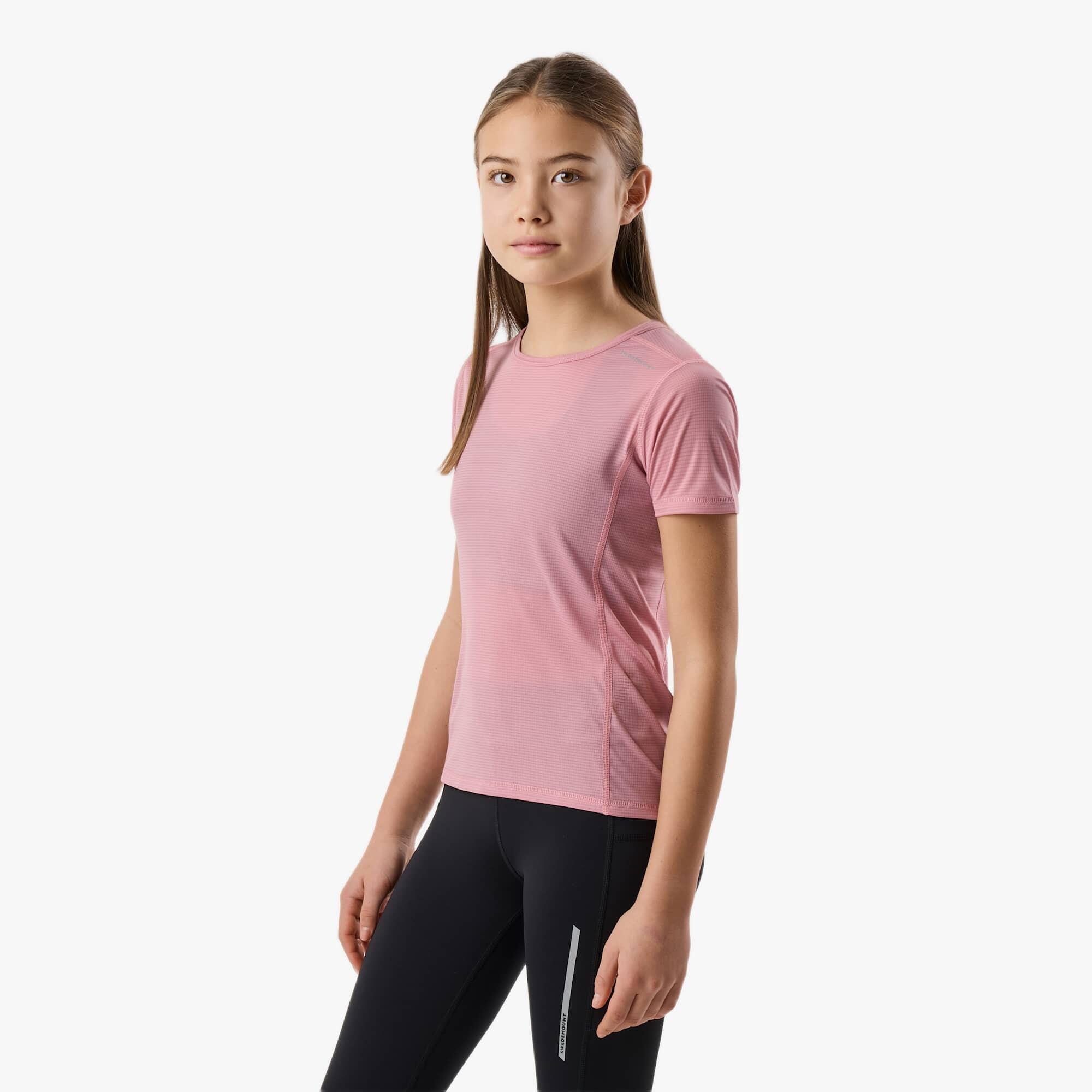 T-shirt à manches courtes training junior fille quick dry Ultra Light Tee 4/8