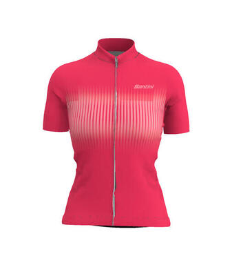 Cloe - dames shirt met korte mouwen - rood - wielersport