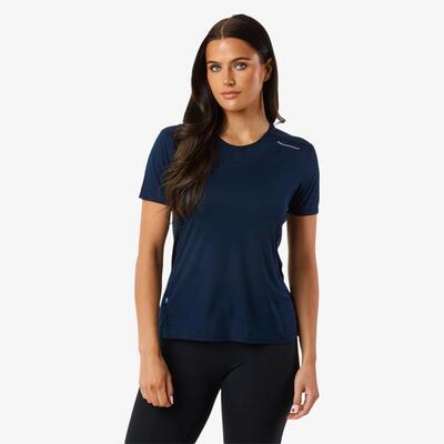 Synthetisch t-shirt korte mouw training vrouw ultra light sneldrogend