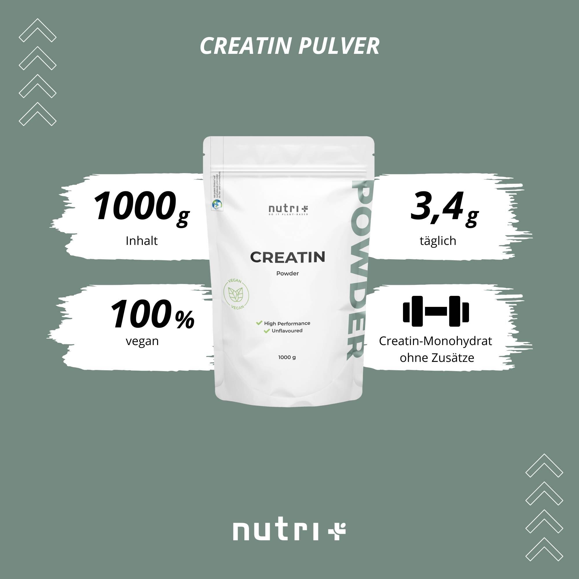 Monohydrate de créatine 1 kg NB 3/5