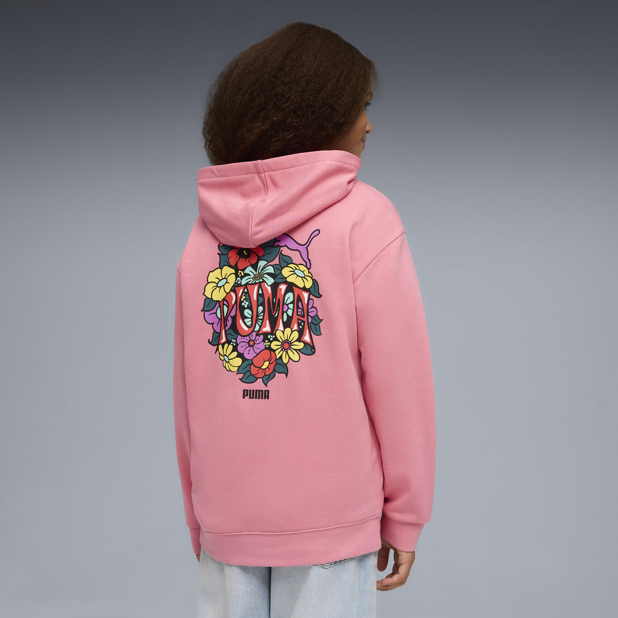Sudadera con capucha holgada MID 90s estampada Niño PUMA 3/5