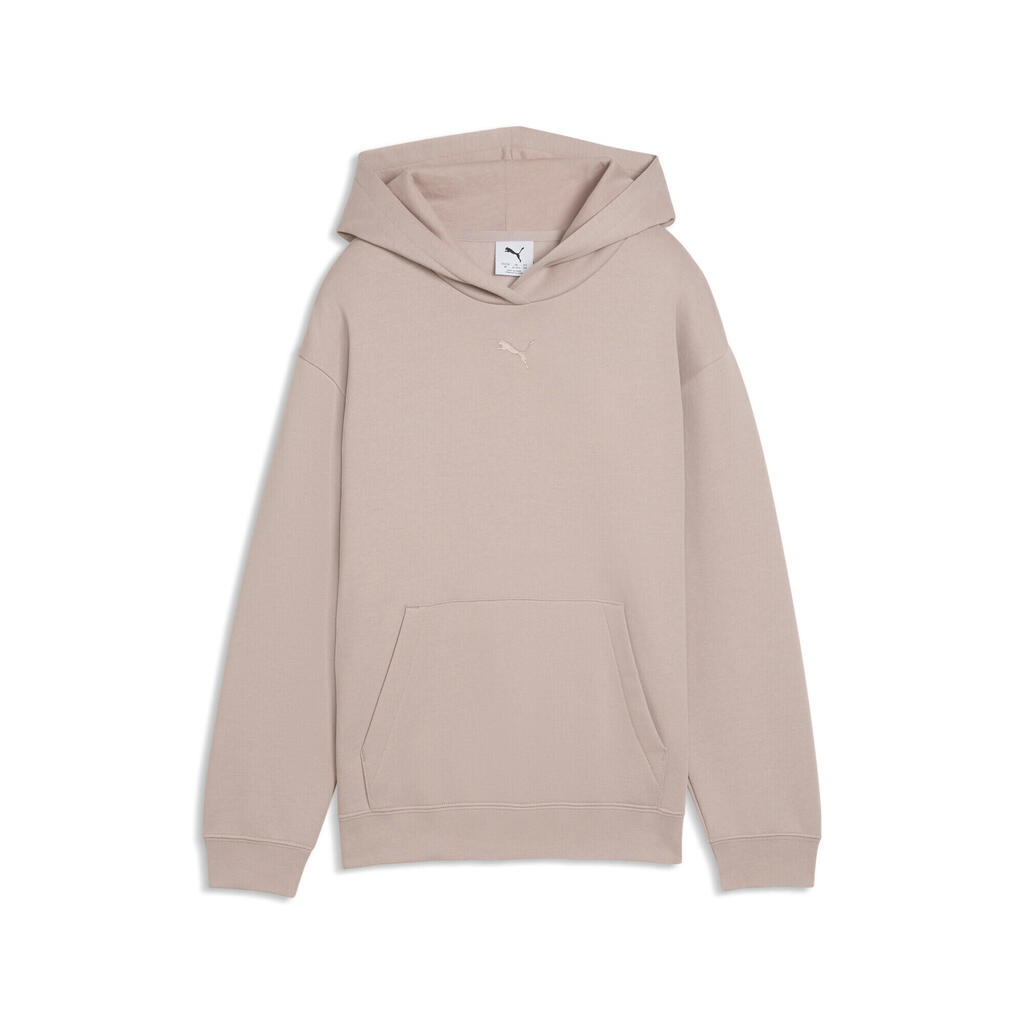 Essentials Fleece Relaxed Hoodie Youth PUMA