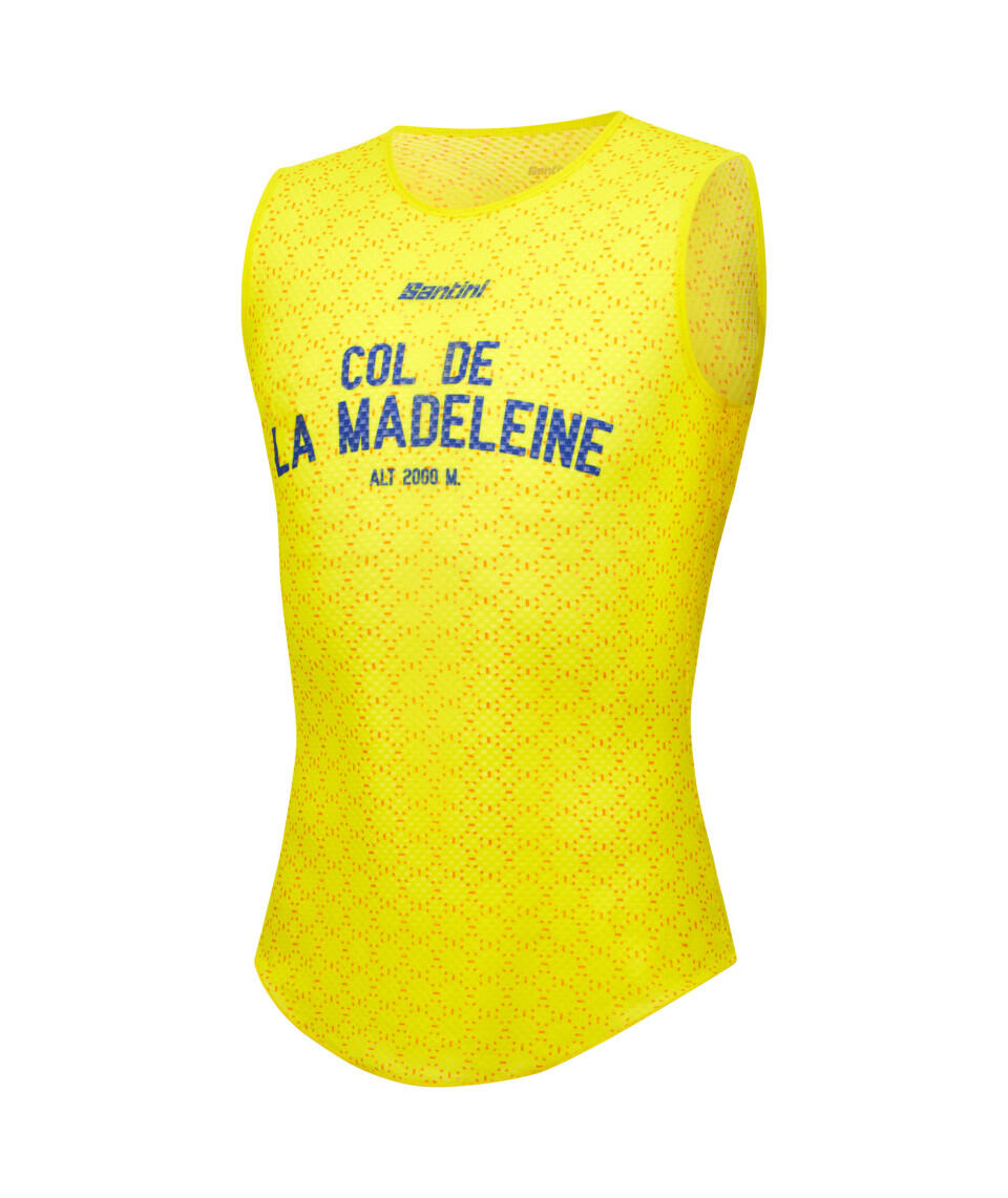 Maillot Jaune Col De La Madeleine – Débardeur De Corps - Homme -  Velò 3/4