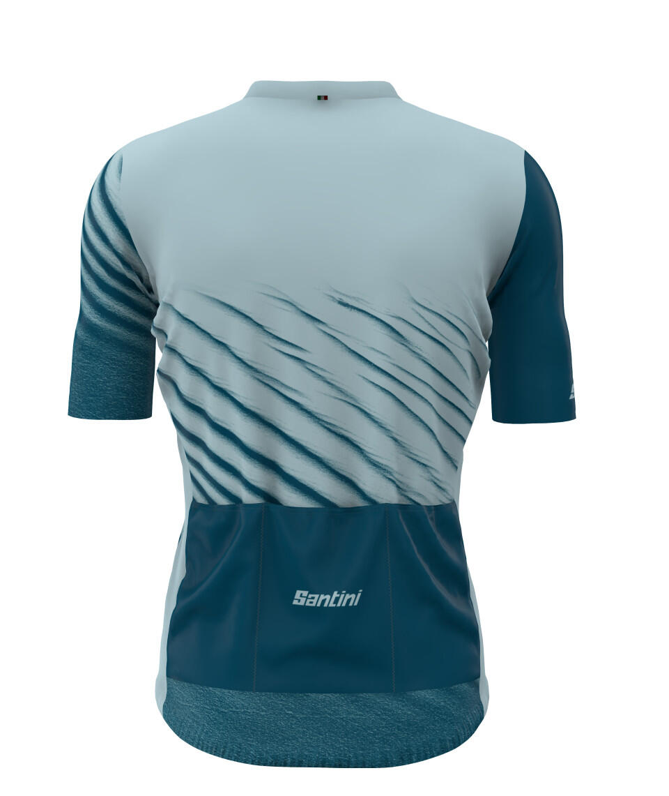 Astro - Maillot - Homme - bleu ciel Velò 3/4