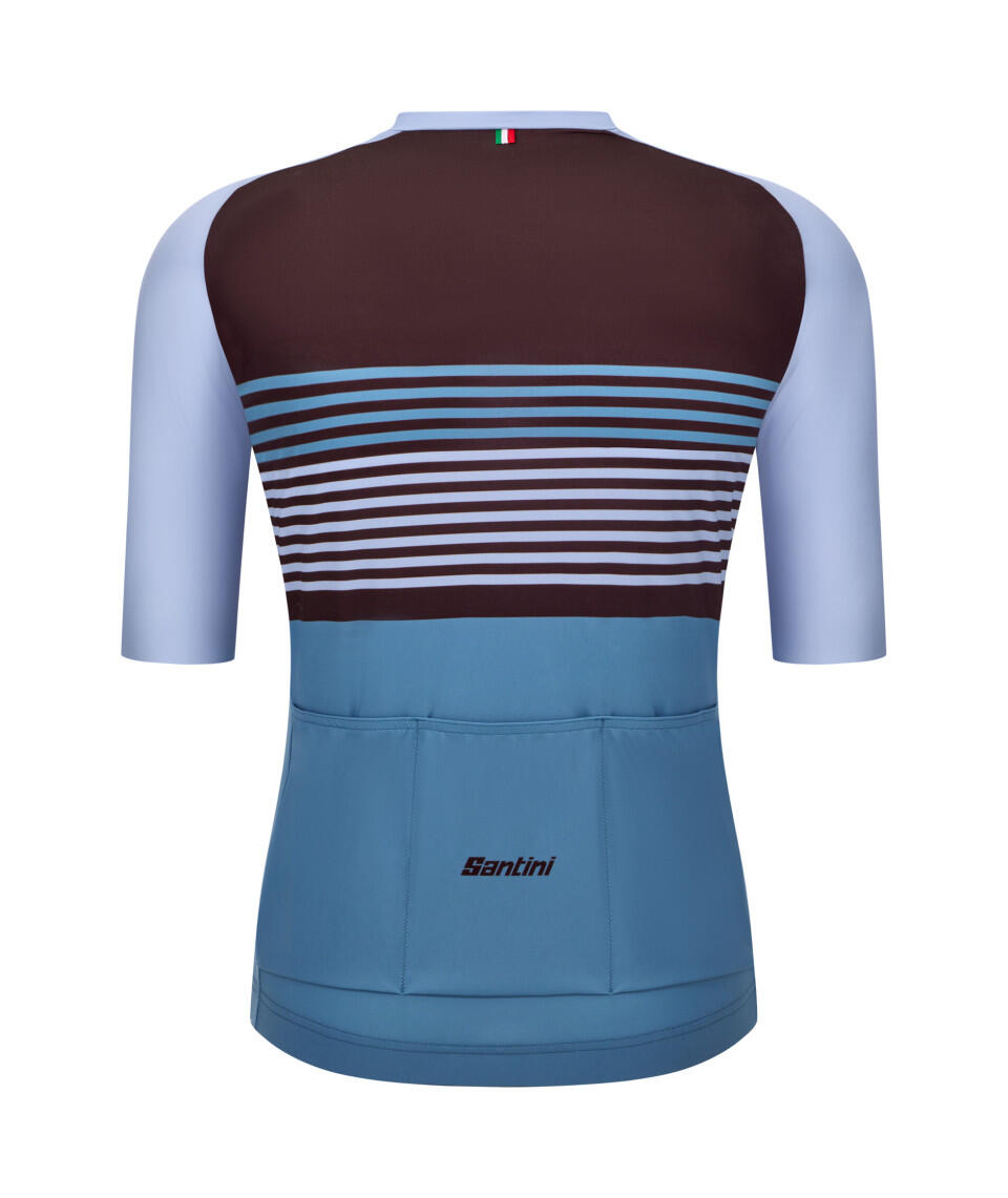 Spaak - Heren Shirt Met Korte Mouwen - Diepblauw - Wielersport 2/3