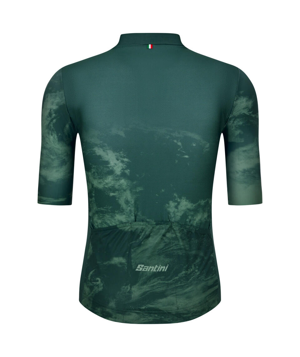 Ruiter - Heren Shirt Met Korte Mouwen - Militair-groen - Wielersport 2/3