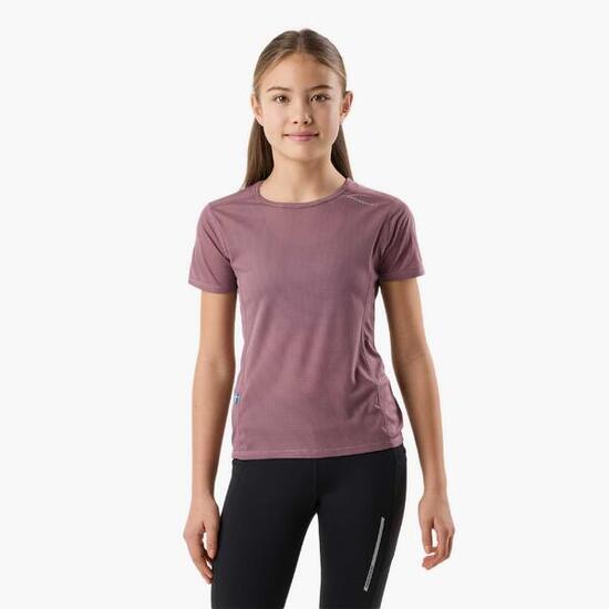 T-shirt à manches courtes training junior fille quick dry Ultra Light Tee