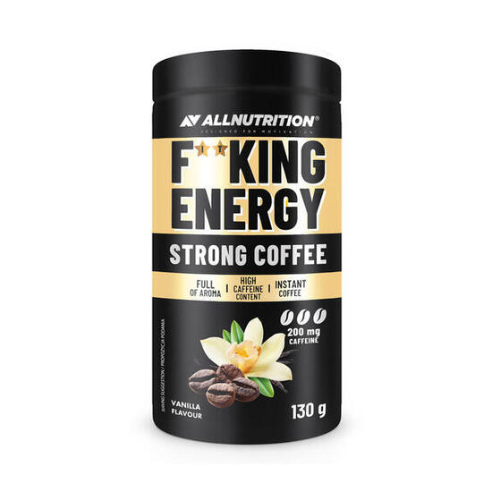 Kaffees - Fitking Energy Strong Coffee (130g) - Vanille